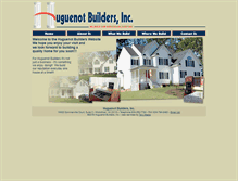 Tablet Screenshot of huguenotbuildersinc.com